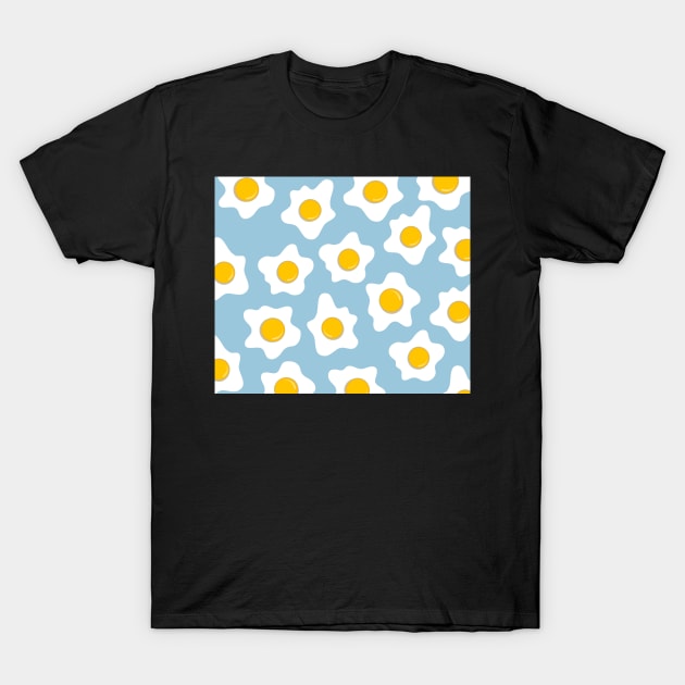 Egg Lover pattern T-Shirt by timegraf